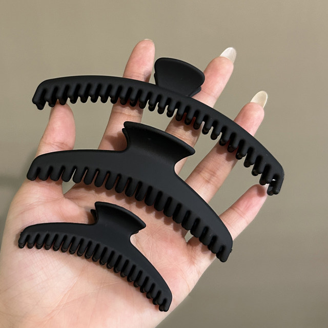 2025 new large, medium and small size dense tooth comb hair grabber hair clip hair accessories hair clip women's shark clip back of the head