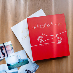 Faithtime Likes Your Original Hardcover Loose-Leaf Thickened Family Memory Photo Album as a Souvenir