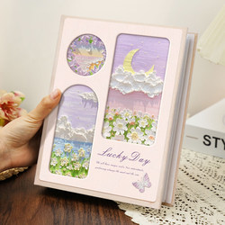 Small Photo Album, Commemorative Album, Couple's Love Photo Storage Album, 5inch 6inch Photo Album, Large Capacity Family Album 6inch