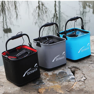 Dilate EVA thickened bucket folding fish barrel fishing live fish box F1Vnegimet
