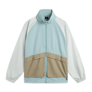 
Li Ning CF trench coat, 2025 summer new style, men's sun protection, water-proof and loose sports windbreaker, AFDV351