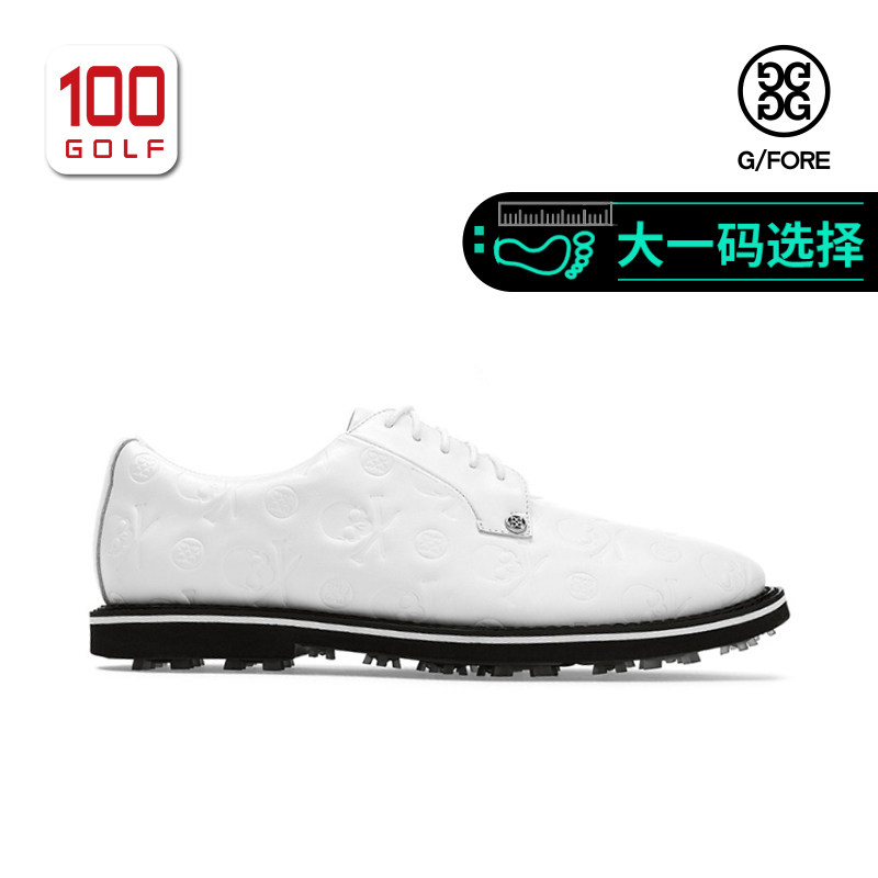 新品 【G/FORE 】 スカルデボスロゴ ハイカットシューズ /10.5 G/fore メンズ G4 ゴルフシューズ - エンボスドスカル - 2021年春