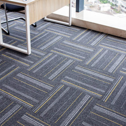 Office carpet flame retardant B1 level commercial square carpet full floor patchwork carpet cement floor billiard hall floor mat