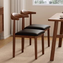 Chair 2024 New Model Home Dining Table Chair Chinese-Style Stool with Backrest Iron Art Horn Chair Dining Chair Commercial Chair