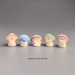 Bored? Place a Few Flocked Mushrooms to Heal Your Computer Desk and Stabilize Your Mood at Your Japanese-Style Workstation