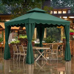 Outdoor Sunshade Canopy, Courtyard Gazebo, Rooftop Pavilion, Leisure Sun House, Thickened Four-Season Household Mobile Tent