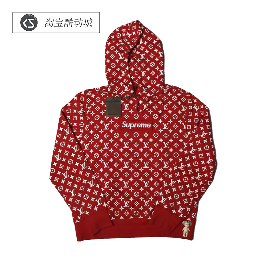 Supreme louis vuitton hoodie on sale youth