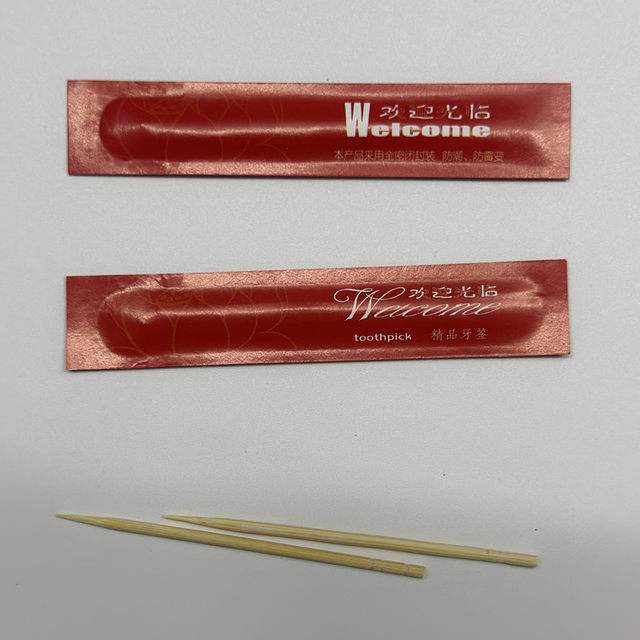 Disposable toothpicks individually packaged hotel restaurant high-end ...