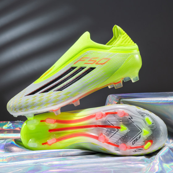 
Mbappe F50 football shoes for adults and children long nails AG broken nails TF students anti-slip training shoes for men and women