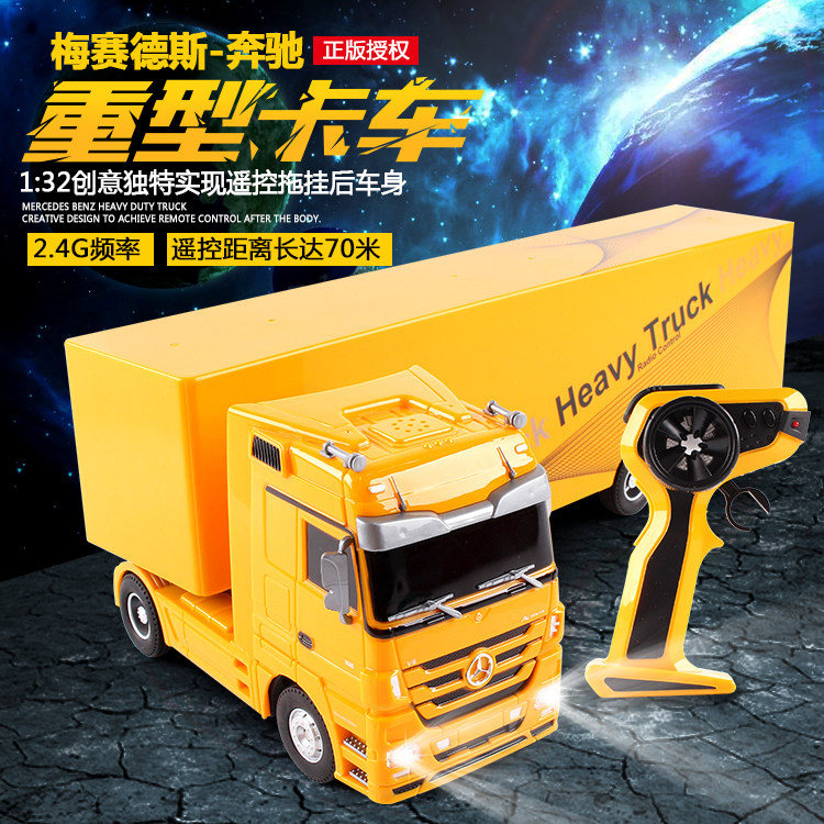 Rui chuang Mercedes-Benz Remote Control Container Truck