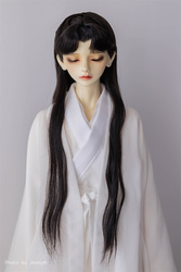 Bjd Wig 3 Points 4 Points Milk Silk Hand Hook Single Tip Middle Part Ancient Style Braided Style Xzy