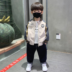 Boys' Baseball Jacket Spring and Autumn 2026 New Baby Spring Jacket Children's Early Spring Boys' Clothing Top