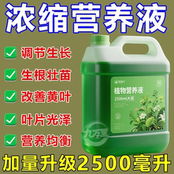 Concentrated plant nutrient solution, universal green plant and flower liquid, indoor potted green radish succulent flower fertilizer and flower growing fertilizer