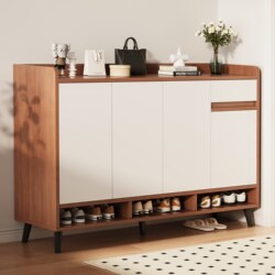 Shoe Cabinet for Home Entrance, Integrated Wall-Mounted Storage Cabinet, 2025 New Popular Model, High-End Shoe Rack for Hallway, Entryway Cabinet