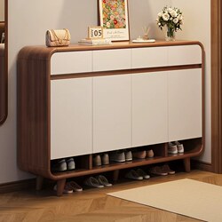 High-End Shoe Cabinet, Integrated Wall-Mounted Entryway Storage Cabinet, New 2025 Hot-Selling Model for Home Entrance and Hallway Storage