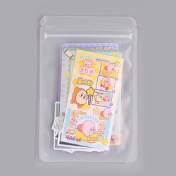 Transparent Frosted Self-Sealing Bags, High-Quality Plastic Bags, Exhibition Packaging Bags, Display Bags, Self-Sealing Card Packaging Materials