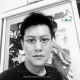 Japanese lower half of the metal super small square box glasses female with degree lens niche art anime glasses frame men
