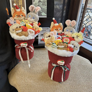 
Zootopia Doll Bouquet Judy Nick Plush Doll Girls Boys Birthday Christmas New Year Gift