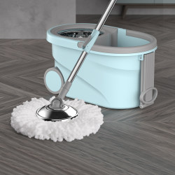 Rotating Mop, Hands-Free Washing, Household One-Step Cleaning Mop Bucket, Automatic Dehydration, Lazy Mop, 2021 New Model
