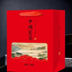 New Tea Tote Bag, Universal Kraft Paper Tote Bag, Thickened Paper Bag for Green Tea, Longjing Tea Packaging Bag, Gift Bag