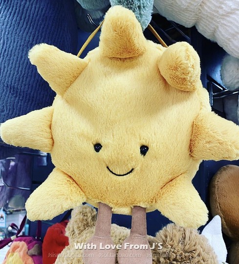 Jellycat フルーツぬいぐるみクロスボディバッグ - アボカド、卵