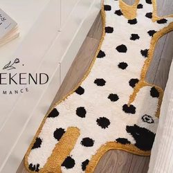Puppy room imitation cashmere carpet strip bedside blanket