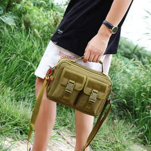 New outdoor tactical shoulder messenger bags fans camouflage sports backpack
