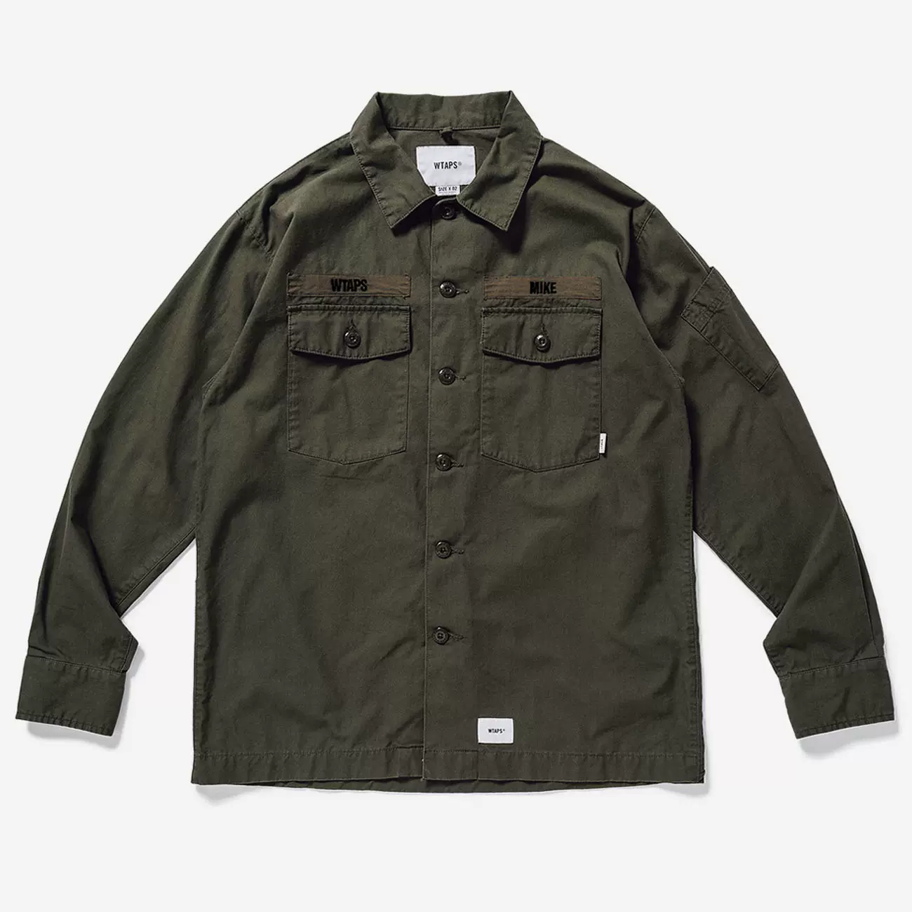 WTAPS WMILL LS JUNGLE SHIRT NYCO RIPSTOP WTAPS MILL JUNGLE LS