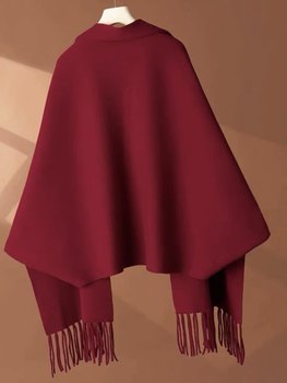 
Coat shawl wool shawl cloak atmospheric and versatile