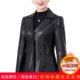 2025 new leather women's jacket Mom Spring and Autumn Fashion jacket Middle -aged and elderly women's western noble PU leather top
