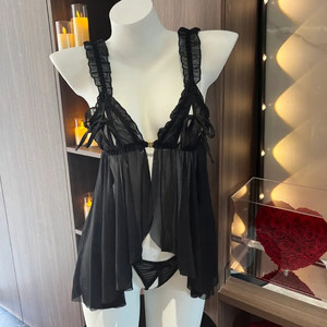 Interesting nightdown, couple, sexy front buckle, love to get clothes, emotional pajamas underwear hot qqny women