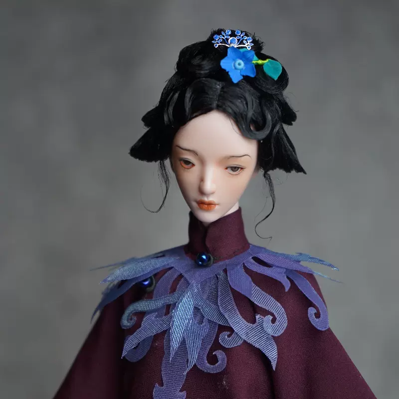 原创丁香陶瓷球形关节人偶BJD汉服43厘米特体全套-Taobao