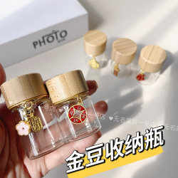Exquisite pendant glass storage jar gift environmentally friendly and simple