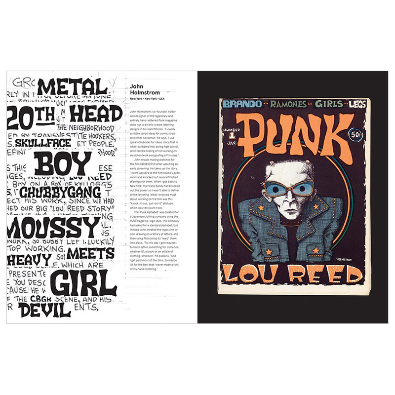 タイポグラフィ・スケッチブック：新しいフォントとフリーハンド