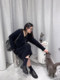 [70% discount Big Sale] Cannes Plus size Plus size women's sweater dress Loose Cable Stitch knitted skirt women's long skirt
