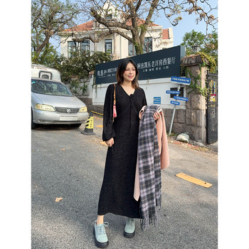 Dress skirt waist A -line skirt lace stitching
