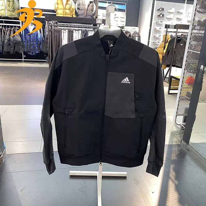 Adidas阿迪达斯保暖外套男2022秋冬新款休闲上衣运动服夹克HN9035-Taobao