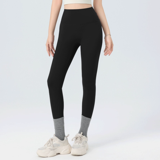 
Nylon thickened thin velvet nude yoga pants leggings 1622