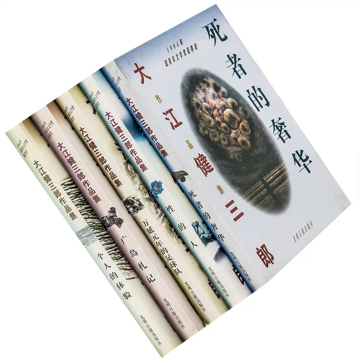 大江健三郎作品集全5册性的人个人的体验广岛札记死者的奢华老版-Taobao