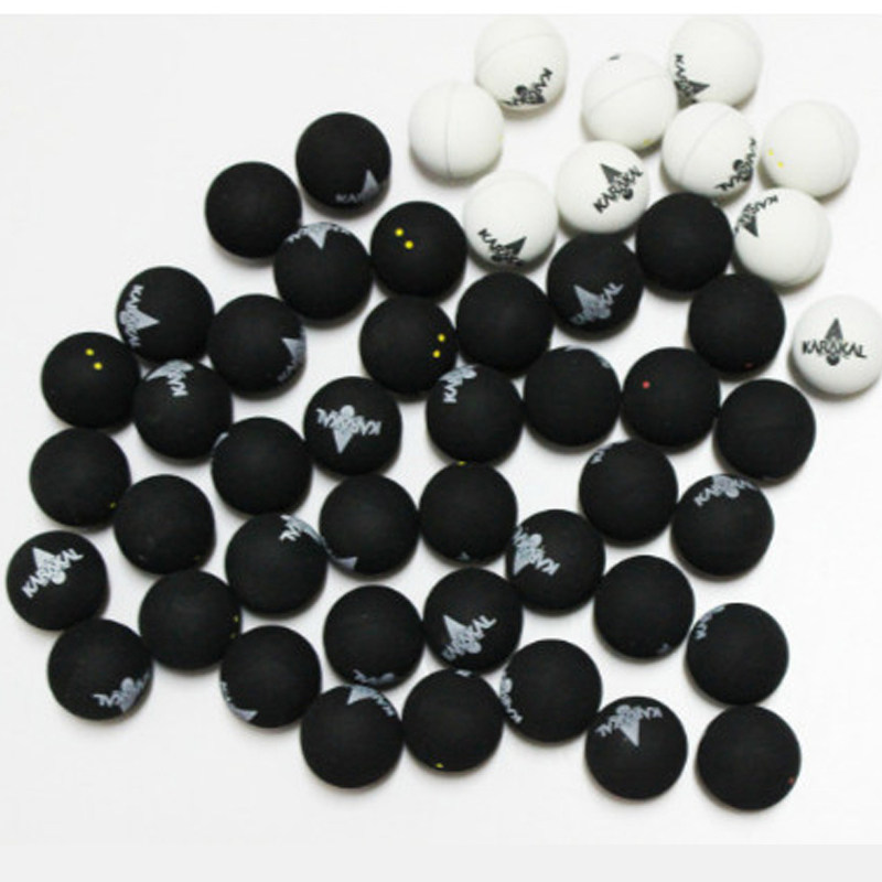 스쿼시 KARAKAL 전문 교육 대회 스쿼시 초보자 고급 탄성 블루 도트 레드 도트 더블 옐로우 도트 -