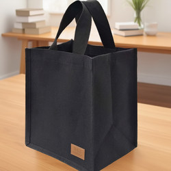 Extra-Large Eco-Friendly Canvas Shopping Bag, Suitable for High School Books, Snacks, and Portable Storage, Easy to Carry When Going Out, Durable
