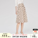 T-zawa Aichi Vero Moda skirt 25 spring and summer new sweet retro high waist polka dot A umbrella skirt fashion
