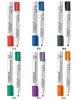 Germany staedtler 351 black blue red green purple orange 6-color whiteboard pen anti-volatile easy to wipe clean round pen head whiteboard with marker pen