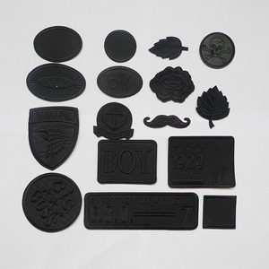
Black embroidery badge patch patch decorative patch ripped cloth patch down clothes jeans DIY patch