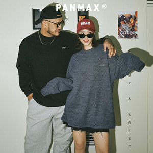 
German velvet bottoming shirt PANMAX trendy brand men's plus size half-high collar with long-sleeved T-shirt to keep warm, comfortable and breathable