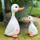 Outdoor garden garden decoration ornaments creative cartoon duck resin craft balcony home desktop layout