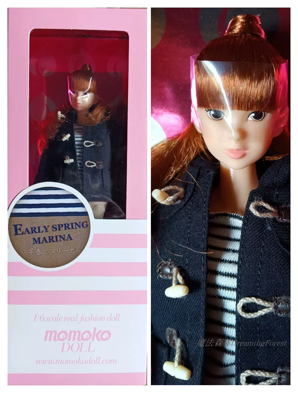 momoko DOLL ドール セキグチ 早春のマリーナ 現状品 momoko doll 早春のマリーナBitter Brown Ver. momoko DOLL 桃色の