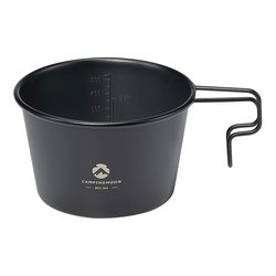 Komen bks369 outdoor titanium cookware boiling cup tableware stainless steel plated camping deepening blackened snow pull bowl