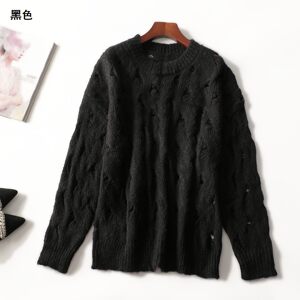 246969 Autumn sweater women's mid-length long-sleeved pullover in stock