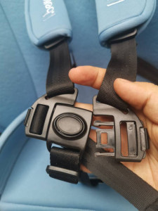 
Good kid stroller five-point safety buckle straps dining table chair buckle small love letter D658D619D327